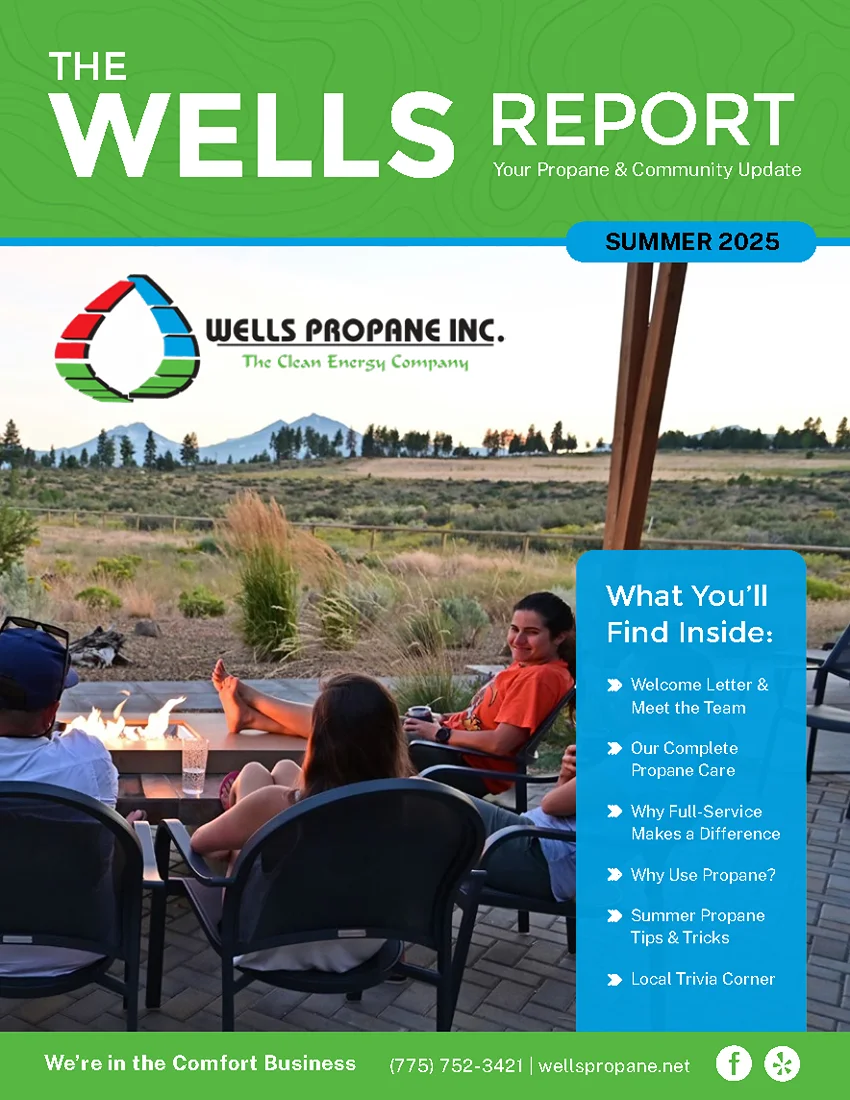 Wells Propane News Letter Cover